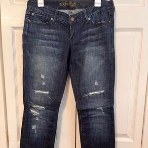 Express Denim Skinny Jeans Size 6R
